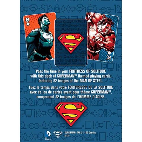 DC Comics Superman Playing Cards